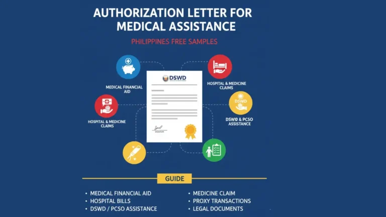 authorization letter for medical assistance